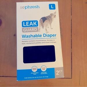 Set of Two Washable Large Material Diaper